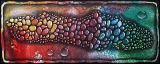 Edle Handschmeichler, Acryl und Mischtechnik auf Leinwand;
50 x 20 cm; verkauft